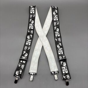 Vintage Pelican Suspenders Laurel and Hardy Filmstrip Black and White Novelty